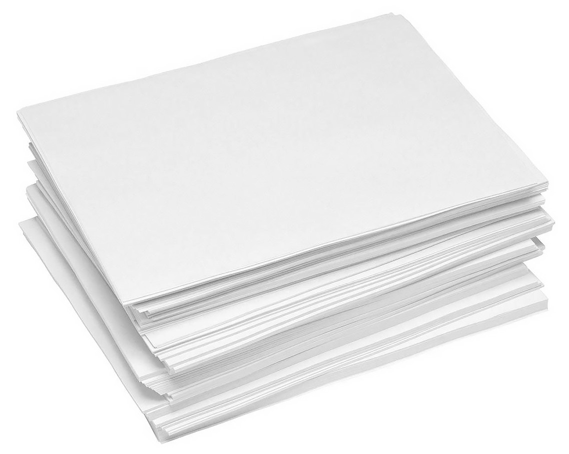 Papier pakowy półpergamin biały 40gr w arkuszach 70x100cm opakowanie 10kg