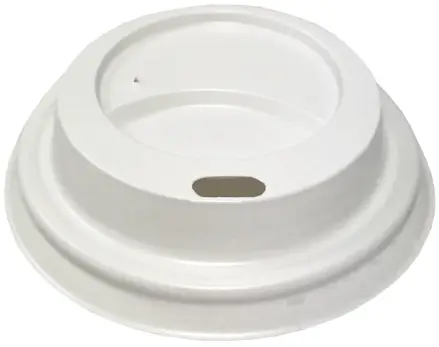 Pokrywka plast do kub.200-250 ml 80mm100 szt BIAŁA