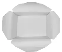 Lunch box, pudełko papierowe na wynos zamykane jest wygodnym i praktycznym rozwiązaniem pakowania przekąsek na wynos. Jest szeroko stosowane w bistro, food trucku, barze i wszędzie tam gdzie serwowane są przekąski na wynos typu frytki, nuggetsy, burger...