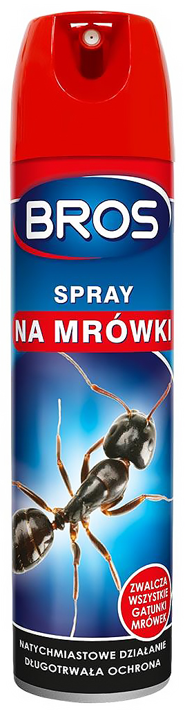 BROS spray na mrówki 210/150ml w aerozolu z czerwonym prestryskiem