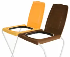 Uniwersaly stojak do worków na śmieci, wykonany z bardzo dobrej jakości plastiku. Stojak posiada bardzo praktyczną plastikową ramkę utrzymującą worek.

   *Całkowita wysokość wynosi: 87 cm.
   *Worki na śmieci o pojemności 120L
   *2 komory: żółty ...