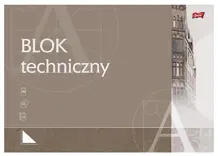 Blok Techniczny A-3 10 kart.190g Biały Unipap