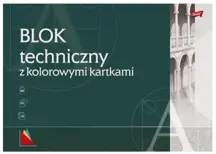 Blok Techniczny A-3 10 kart.160g KOLOR.Unipap