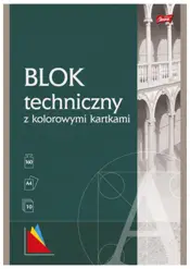 Blok Techniczny A-4 10 kart. KOLOR Unipap