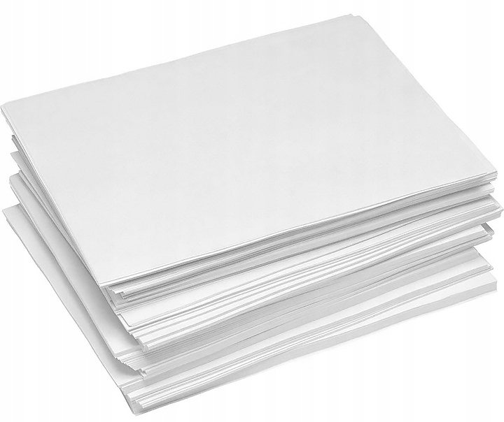 Papier pakowy półpergamin biały 40g 30x40cm w opakowaniu 10kg