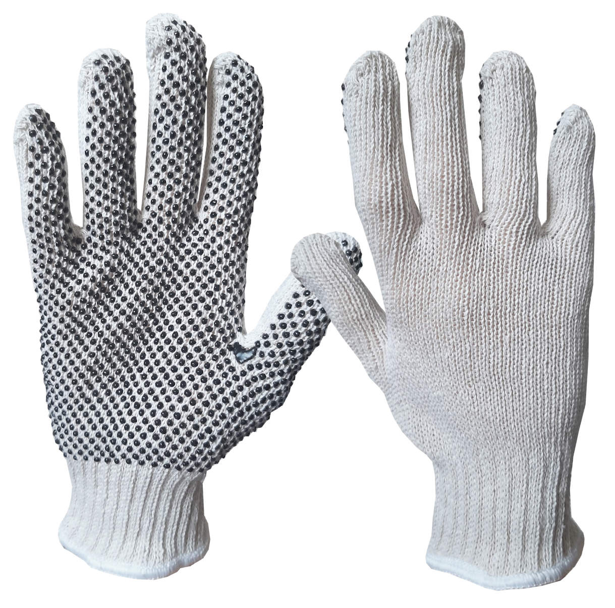 Rękawice ochronne wykonane z dzianiny bawełnianej powlekane w części chwytnej lateksowym nakropieniem w kolorze czarnym. Struktura gumy zapewnia wyśmienitą zręczność i bardzo dobrą przyczepność.

Rozmiar: XL/10