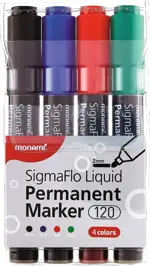 Pisak Marker  4szt- 2mm /120 MONAMI ASTRA SIGMAFLO