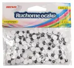 Oczka ruchome 6mm 150sztRO1