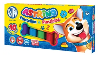 Plastelina 10 kol, ASTRINOASTRA