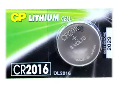 Bateria GP 2016 U5Okragła Bateria GP Lithium Cell CR2016 okrągła 3V do urządzeń profesjonalnych