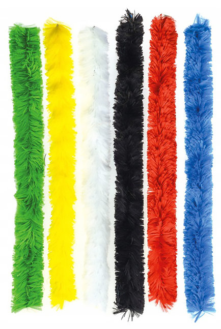 Druciki kreatywne Grube 6szt/ 30cmDR06 Druciki kreatywne grube 30cm 6 sztuk mix kolorów zielony żółty biały czarny czerwony niebieski