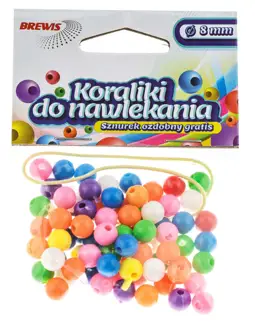 Koraliki do nawlekania METAL MIX K04