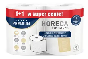 Ręcznik kuchenny HORECA Premium 2 sztuki 3-warstwowy 70 metrów uniwersalny.