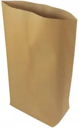 Torebki papierowe 0,25 KG "3"  10kg Szare Makulatura bez Atestu