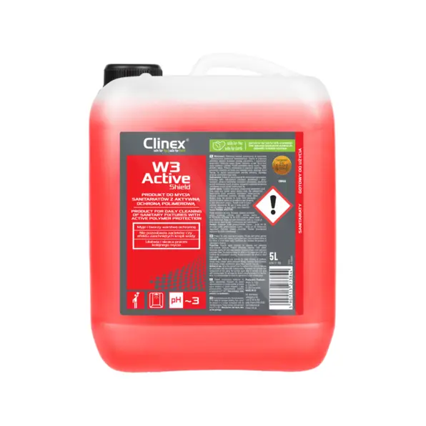 CLINEX W3 Active SHIELD 5L Płyn do łazienek