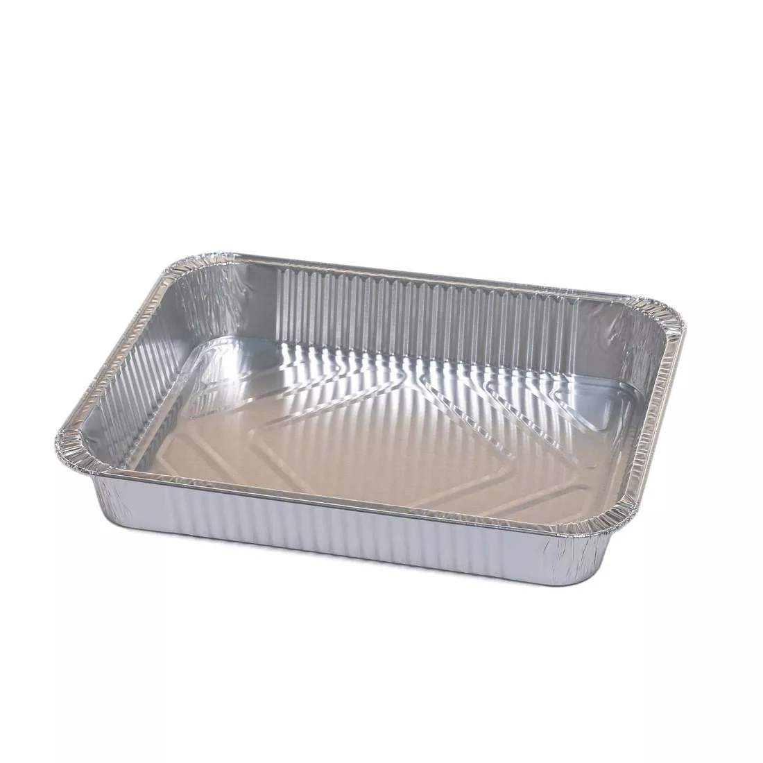 Foremka aluminiowa obiadowa do zamykania bez podziałki 1100ml