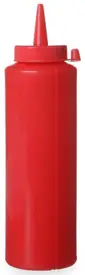 Butelka do sosów 350ml czerwona HENDI Kitchen Line