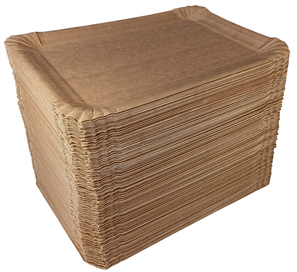 Tacka papierowa kraft 13x20 cm, plik 250 sztuk do piekarni i cukierni.