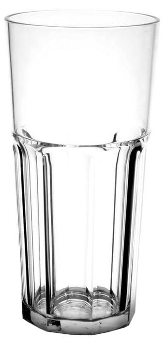 Nietłukące się naczynia z poliwęglanu, który jest tworzywem sztucznym o bardzo dobrych własnościach mechanicznych. Jego twardość i odporność na ściskanie jest zbliżona do aluminium. Mogą być myte od 2000 do 3000 cykli bez zmatowienia. Utrzymują ciepło ...