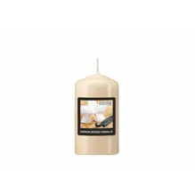 Świeca pieńkowa zapachowa kremowa Sandalwood-Vanilla 11cm, 1 sztuka