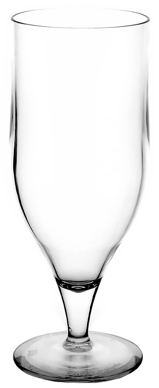 Szklanka Tulip z poliwęglanu 330ml transparent, wysokość 17,7 cm