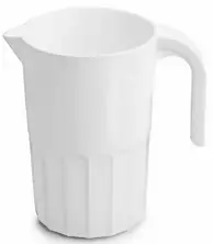 PC Dzbanek Biały 0,75L śred. 10cm wys. 15cm