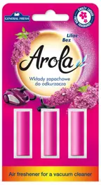Wkłady zapachowe do odkurzacza AROLA BEZ