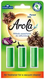 Wkłady Arola od General Fresh to produkt przeznaczony do umieszczania w odkurzaczu, który uwalnia przyjemny wiosenny aromat podczas sprzątania. To szybki i praktyczny sposób na odświeżanie powietrza bez dodatkowego wysiłku, jednocześnie produkt niweluj...