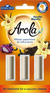 Wkłady zapachowe do odkurzacza AROLA WANILIA