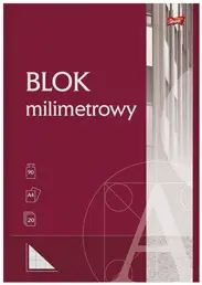 Blok Milimetrowy A4 20kart