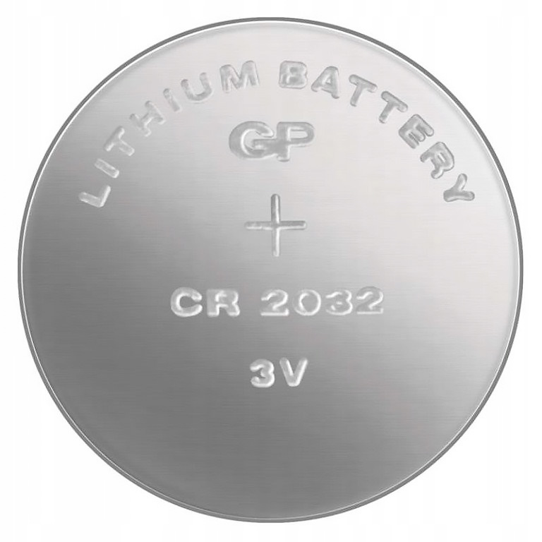 Bateria GP CR 2032 litowa 3V okrągła guzikowa do drobnej elektroniki