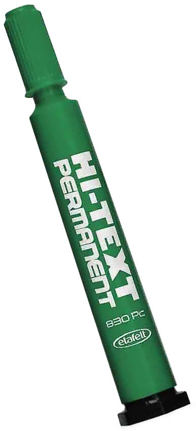 Pisak Marker Hi-Text 830PC gruby zielony ze ścięta końcówką 5mm