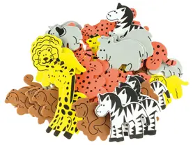 Naklejki z pianki  ZOO 48sztPVC09