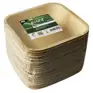 Liść Palmowy Talerz kwadrat. 18/18 25szt PURE 18/18/4cm