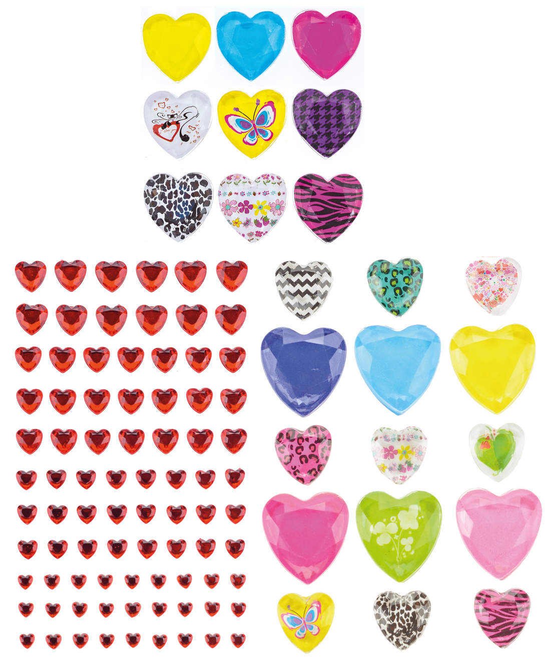 Niewielkie samoprzylepne serca to malutkie dekoracje wykorzystywane we wszelkim rękodziele. Nakleja się je na kartki z życzeniami, laurki, albumy ze zdjęciami, pamiętniki, ramki na zdjęcia czy opakowania prezentowe. Powszechnie stosuje się je również j...