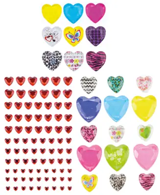 Dżety samoprzylepne Serca MIXDs50-DS51-DS52