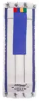 Mop płaski 40 MikroGrunt KIESZEN + KOMBI Mop płaski 40cm kieszeniowy z mikrowłókien niebieski do mycia powierzchni
