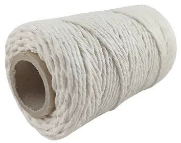 Sznurek bawełnian biały do wędlin 0,1 kgnici bielone lniane 70mb