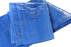 Plandeka niebieska 4x6m 1szt