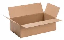 Karton szary klapowy 3 warst. 63/37/18cm paczkomat B grubość 430g/m2