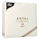 Serwetka Bankietowa 40/40 BIAŁA  50szt ROYAL Collection włókninowa PAP STAR