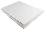 Teczka papierowa biała wiązana A4 250g Bezkwasowa  BEZ NADRUKU