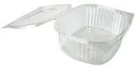 Pojemnik PET owalny z POKRY 1500ml. 1sztwymiary 18,2/ 20,8/ 7,6 cm