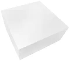 Jednoczęściowe pudełko cukiernicze do pakowania ciast. Wykonane z gładkiego kartonu białego na zewnątrz, a brązowego (kraftowego) wewnątrz pudełka.

     *Wymiary: 22x22x11 cm
     *Bez okna
     *Opakowanie zapewnia bezpieczny transport wypieków
...