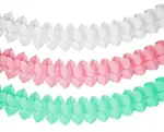 Filc dekoracyjny Happy Color 20x30 cm grubości 1,5 mm w kolorach białym, różowym i miętowym, 10 arkuszy