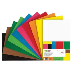 Filc dekoracyjny 20x30 cm 1,5mm, 10ark. Happy Color