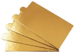 Podkładka BANKIETÓWKA ZŁOTA  prost. 9x5cm 1szt 1050g