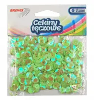 Cekiny tęczowe 6 mm T100/T120/T130/T20/T30/T60/T70