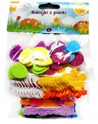 Naklejki to jedna z chętniej wybieranych ozdób ze względu zarówno na efektowny wygląd, jak i łatwość użytkowania. Doskonale pobudzają kreatywność.
Można dowolnie je zestawiać, naklejać na akcesoria z różnych materiałów lub tworzyć wyjątkowe kartki oko...