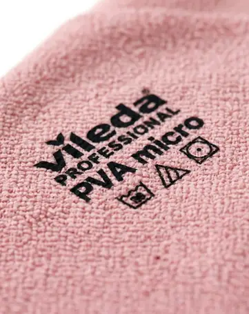 Ścierka Vileda PVAmicro 38x35cm RÓŻOWA - widok alternatywny